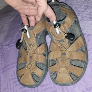 Brown Strappy Sandals